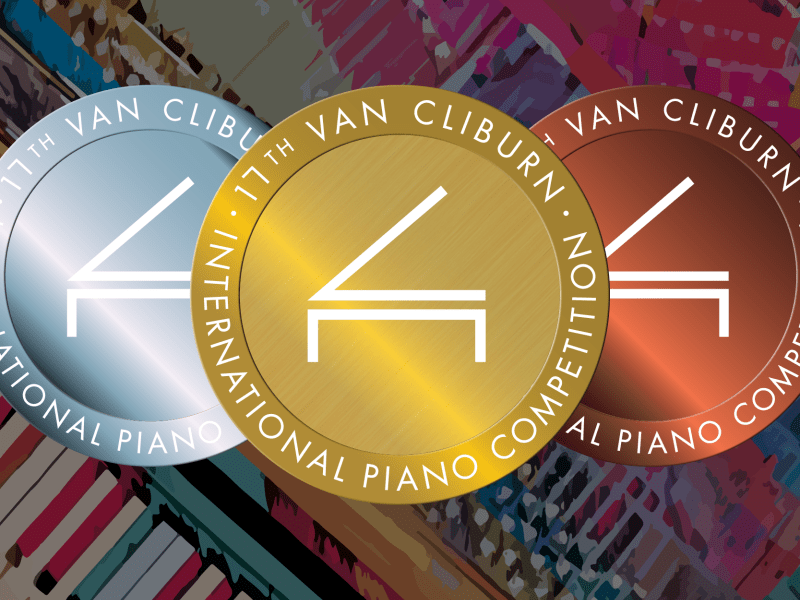 Medals for the 2025 Cliburn Competition