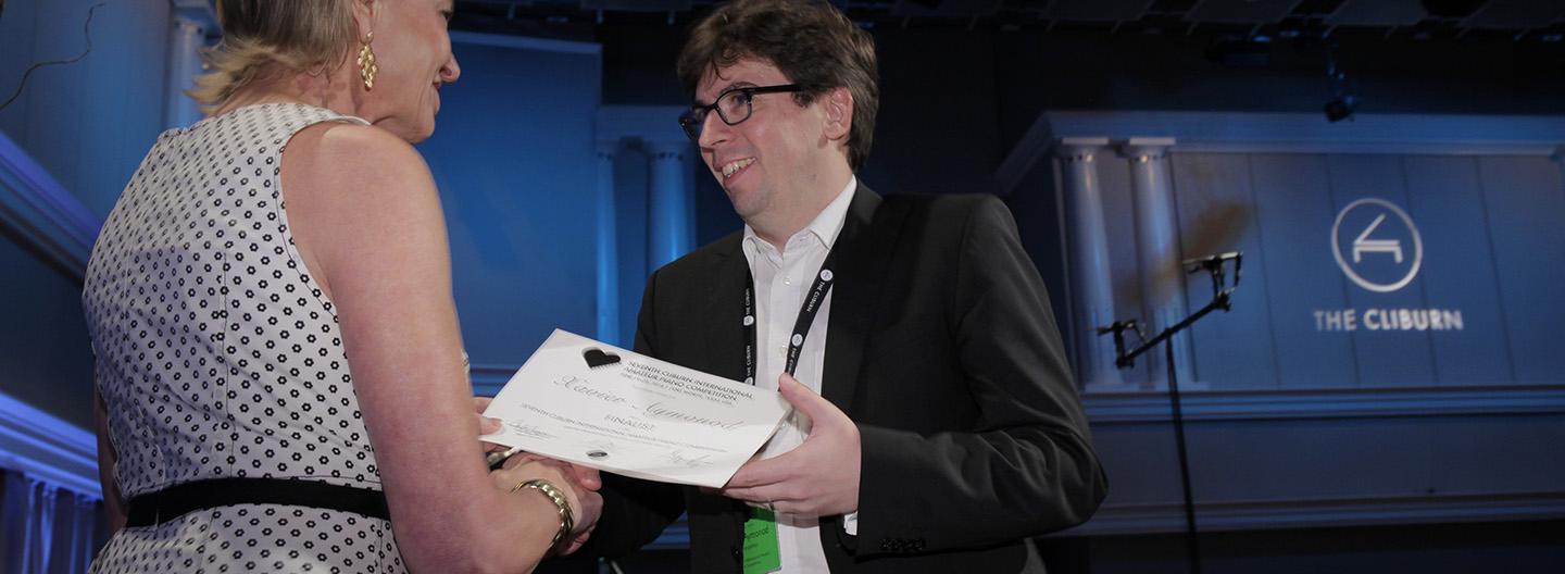 Xavier Aymonod at the 2016 Amateur Competition