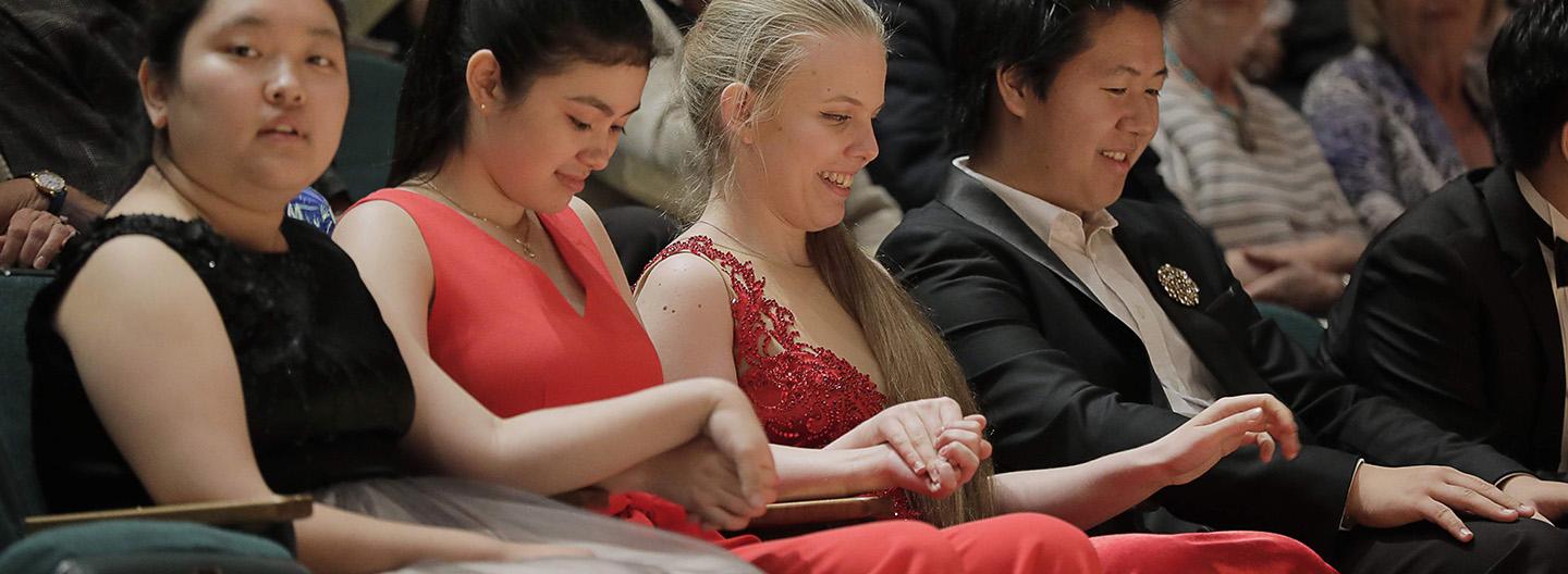 2019 Junior competitors before Finalist announcement