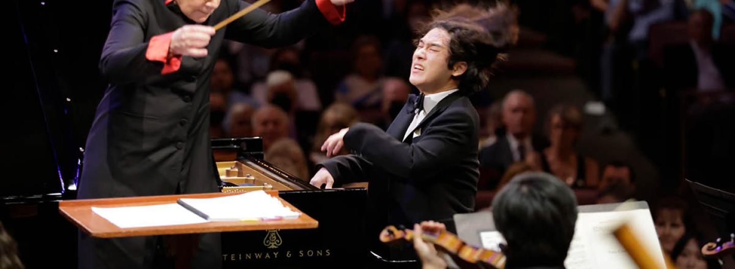 Yunchan Lim and Marin Alsop