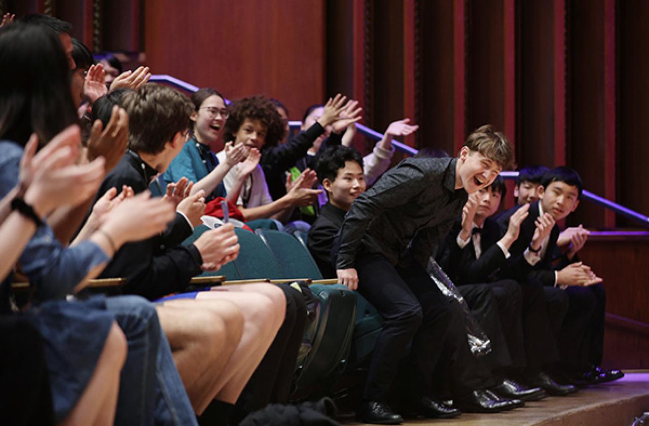 Jan Schulmeister is announced as a finalist in the 2023 Cliburn Junior