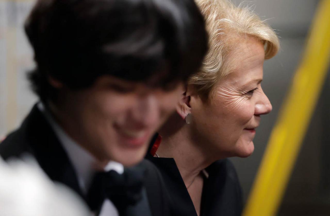 Yunchan Lim and Marin Alsop