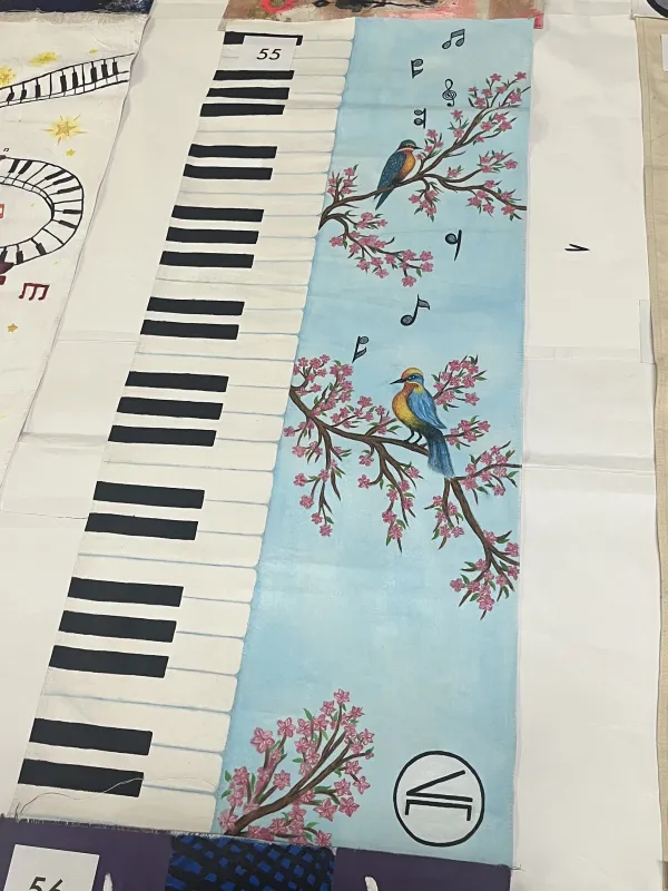 second place student banner