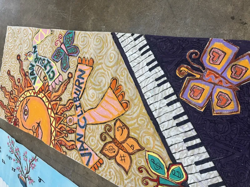 third place student banner