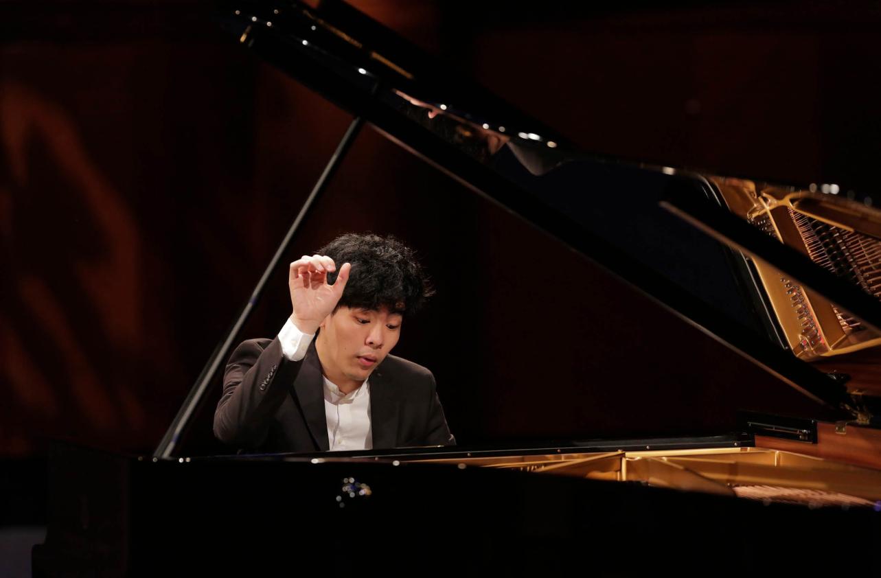 Daniel Hsu at the 2017 Cliburn Competition