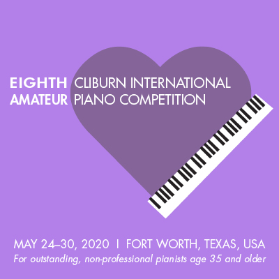 Applications now open for the Eighth Cliburn International Amateur Piano Competition