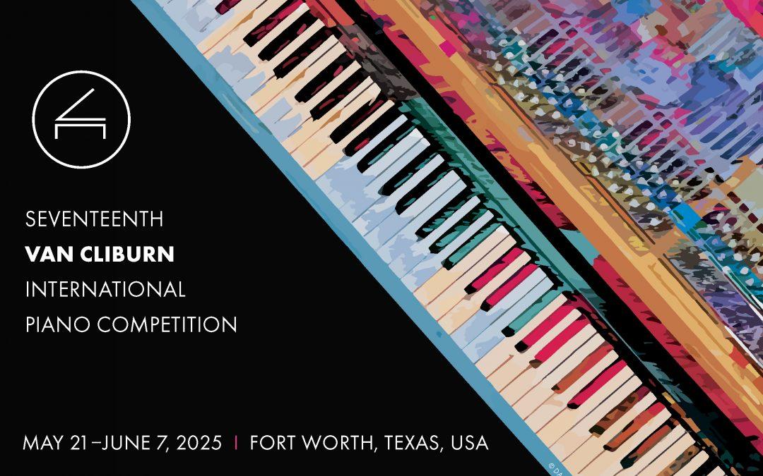 2025 CLIBURN COMPETITION: OFFICIAL ARTWORK ANNOUNCED